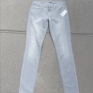 Vince Light Gray Skinny Jeans